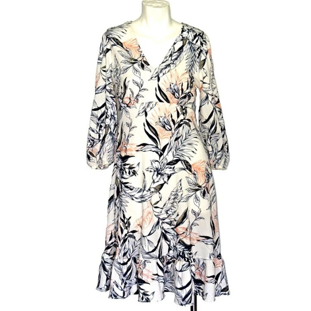 WOOLWORTHS XS BabyDoll Floral Coquette Cottage Core VTG Y2k Midi Dress NWOT